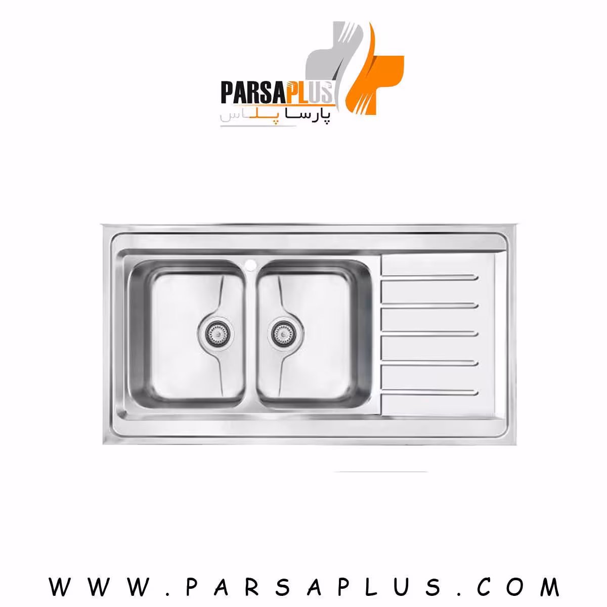 سینک روکار میکس پلاس مدل 9072P