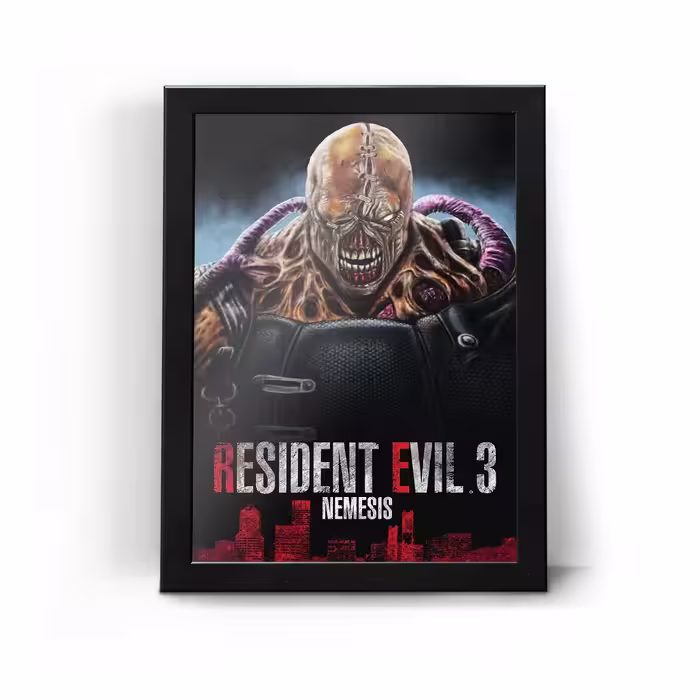 تابلو قاب رزیدنت اویل نمسیس Resident Evil Nemesis