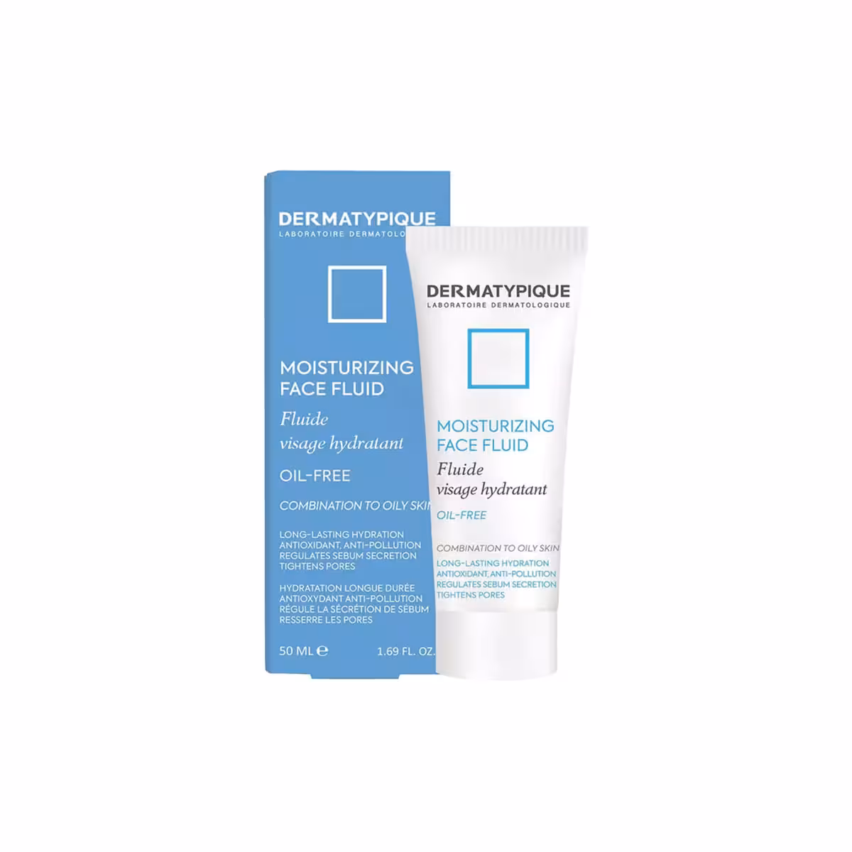 فلوئید مرطوب کننده و آبرسان پوست چرب حجم 50 میلی لیتر درماتیپیک