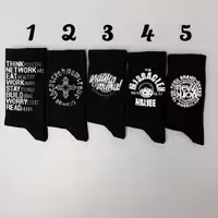 جوراب ساقدار الیت نوشته دار سری New York