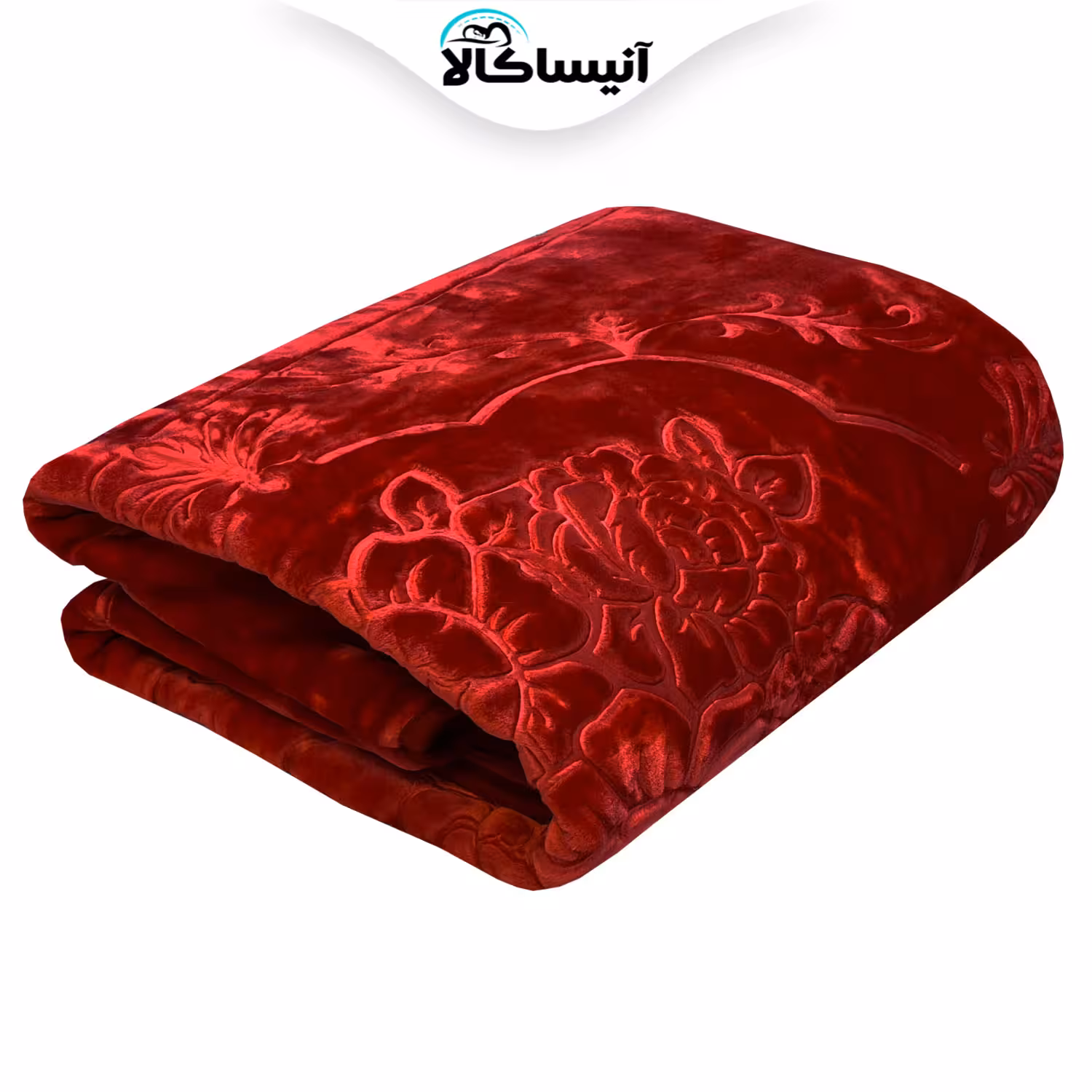 پتو نرمینه بافت مدل سوپرنرمینه برجسته دونفره سایز 240×220 سانتی متر
