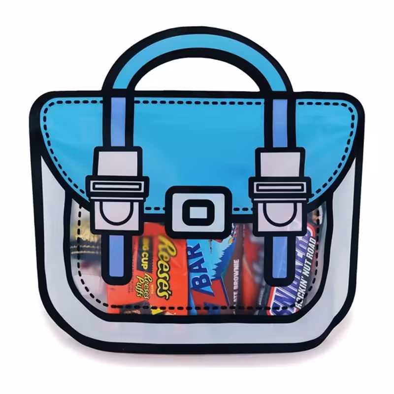 زیپ کیپ طرح کیف دستی بسته پنج عددی | amazonchi