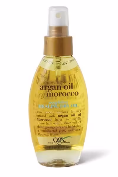 سرم روغن آرگان او جی ایکس مدل weightless healing dry oil حجم 118 میلی لیتر