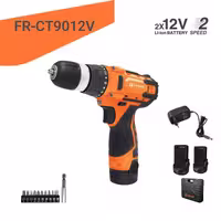 دریل پیچ گوشتی شارژی 12 ولت با کیف BMC FR-CT9012V