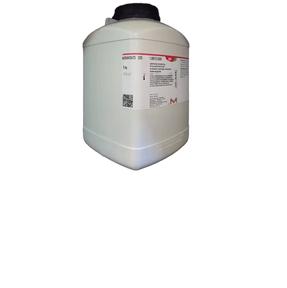 دی سدیم هیدروژن فسفات 12 آبه برند مرک آلمان کد 106573