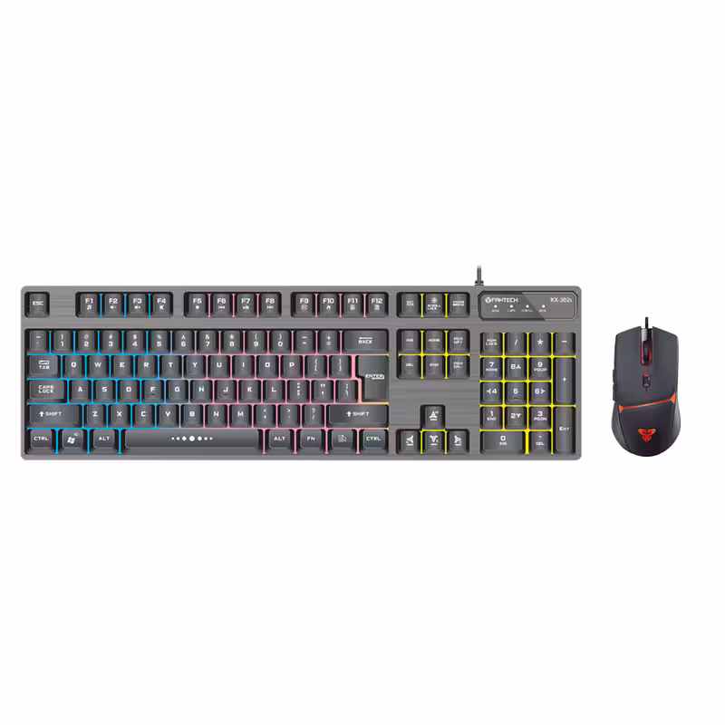 کیبورد و ماوس مخصوص بازی فنتک مدل MAJOR KX-302s | کالا مکس