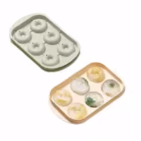 قالب یخ دونات پلاستیکی