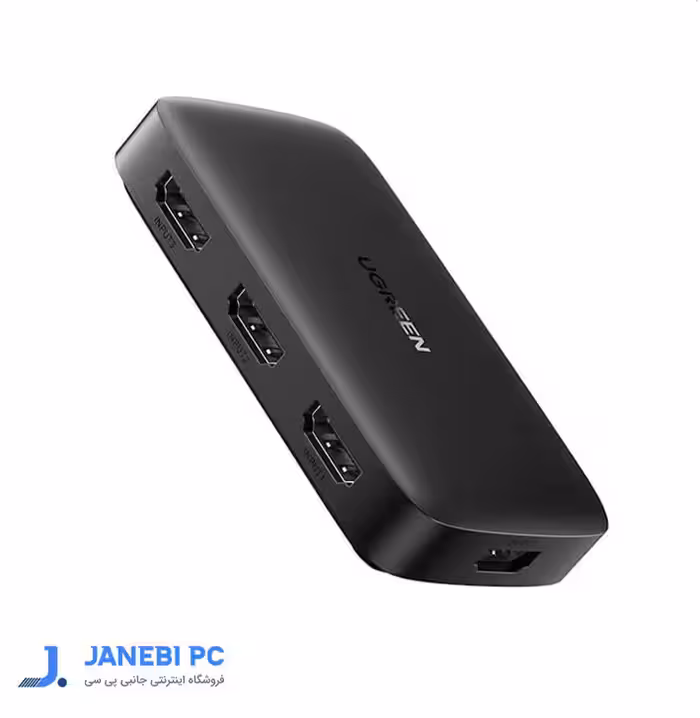 سوئیچ 3 پورت HDMI یوگرین با ریموت کنترل مدل CM332 80125