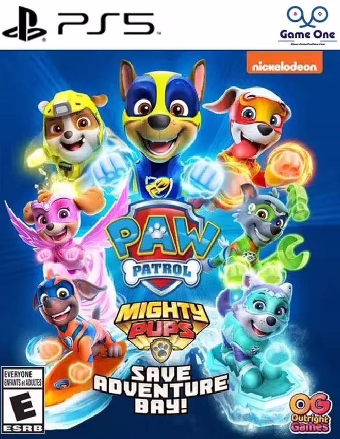 بازی Paw Patrol Mighty Pups Save Adventure Bay برای PS5