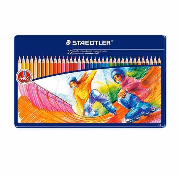 مداد رنگی 36 رنگ استدلر مدل 145 SPM36