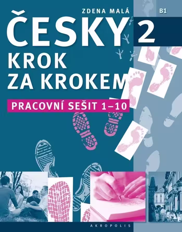 کتاب تمرین زبان چکی دو بخش دوم Czech step by step 2-2 Activity book