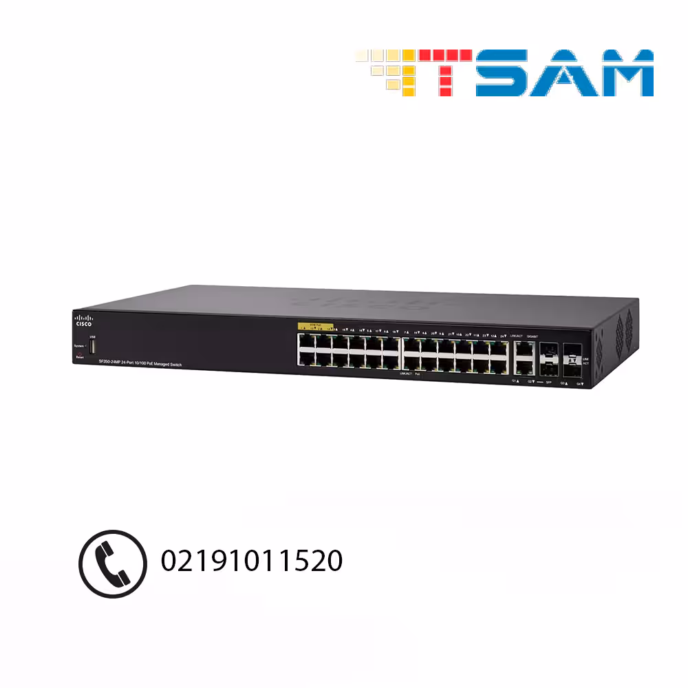 سوئیچ سیسکو مدل SF350-24MP