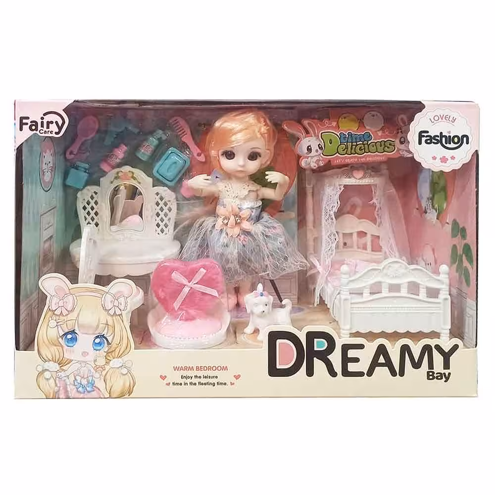 اسباب بازی مدل خانه عروسک دختر مدل اتاق خواب dreamy bay