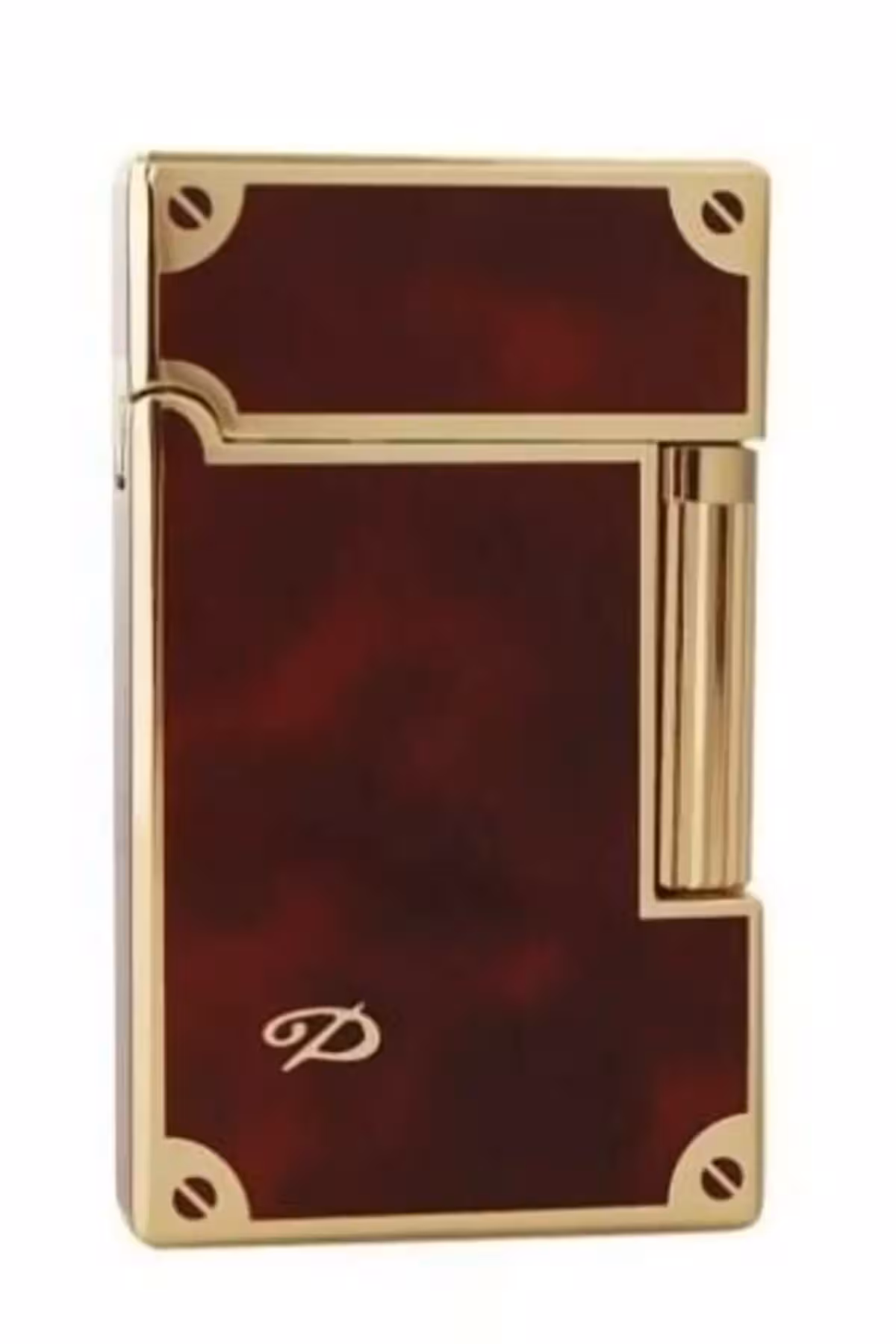 فندک نرم با رنگ قرمز بوردو و لوگوی دوپونت - 9610