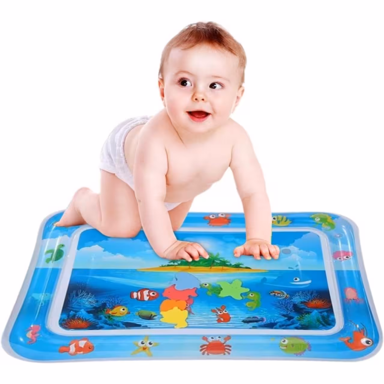 تشک آب و باد واتر مت طرح جزیره کودک Water Mat