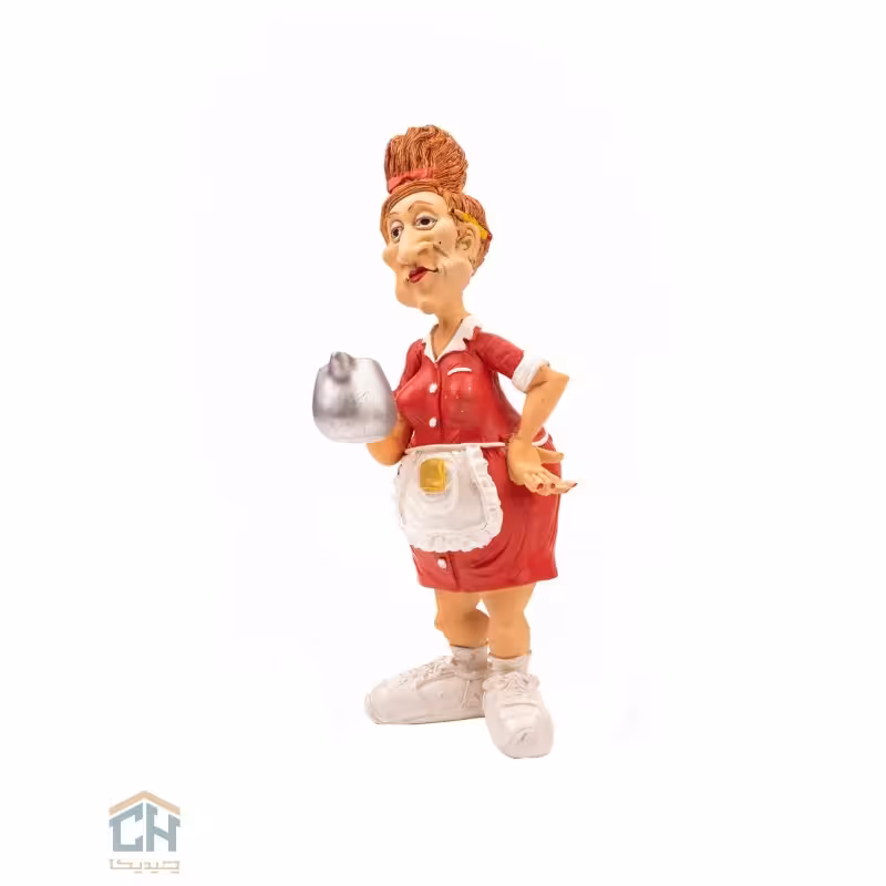 مجسمه پیرزن آشپز گلدکیش طرح کمیک مدل 4855