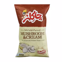 چیپس قارچ و خامه چاکلز 50 گرمی