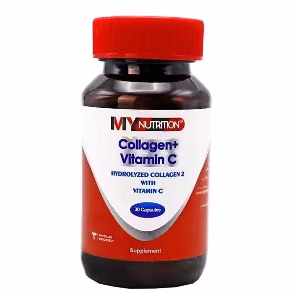 کپسول کلاژن و ویتامین ث مای نوتریشن 30عددی
