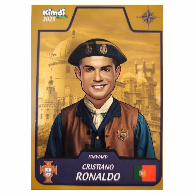 اسباب بازی زینتی کیمدی مدل کریستینو رونالدو 2025 رویال