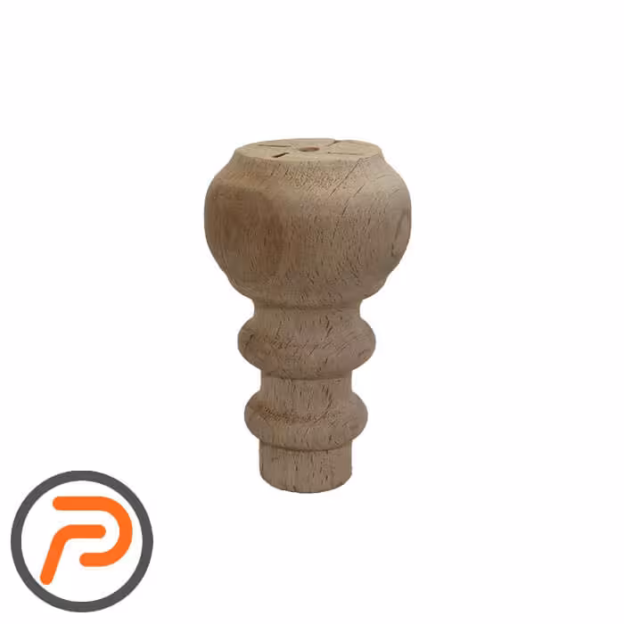 پایه مبلی کله گرد 10cm