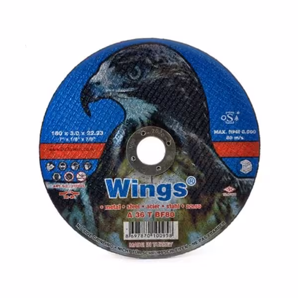صفحه برش آهن مینی سایز 3*115 برند عقاب Wings