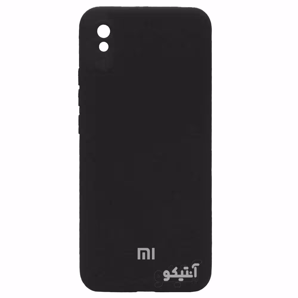 قاب Xiaomi Redmi 9A مدل سیلیکونی محافظ لنزدار High copy – رنگ مشکی