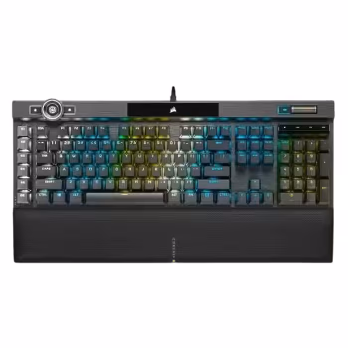 خرید کیبورد Corsair K100 RGB Optical-Mechanical Gaming Keyboard Black با بهترین قیمت