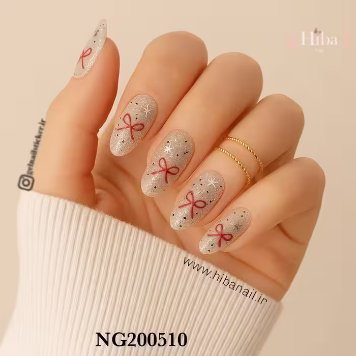 استیکر ژله ای کاشت ناخن (نیل رپ)_کد NG200510