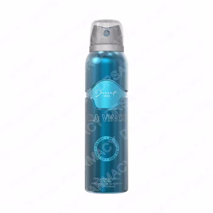اسپری بدن مردانه ژک ساف مدل Da vinci حجم 150ml