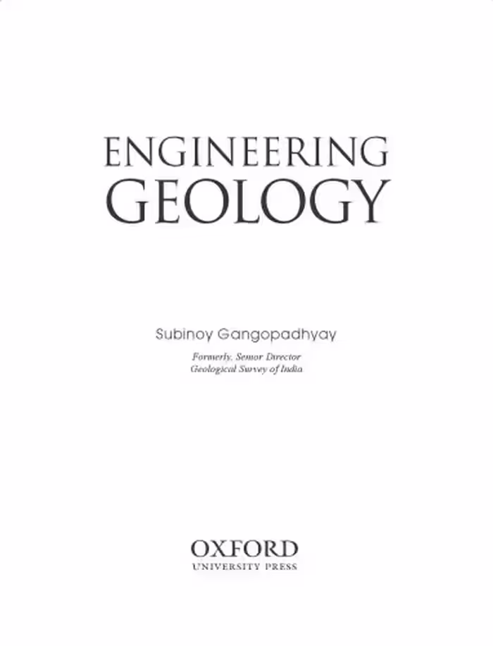 خرید و دانلود نسخه کامل کتاب Engineering Geology