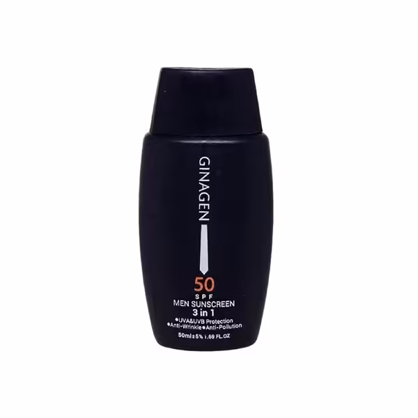 کرم ضد آفتاب 3 در 1 آقایان ژیناژن SPF50 حجم 50 میلی لیتر | Ginagen Men Sunscreen Spf50 3 In 1 All Skin Cream 50 ml