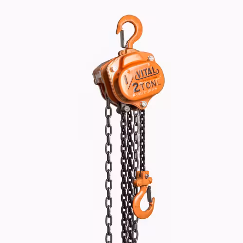 جرثقیل دستی زنجیری ویتال 0.5 تن (6 متر زنجیر) VL5