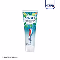 خمیر دندان رایحه اکالیپتوس، لیموترش و نعناع آکوا فرش سنسیس 75میل _ Aquafresh Senses Revitalising