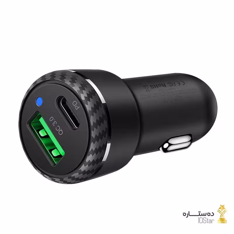 شارژر فندکی 30 وات مک دودو مدل CC-6810 PD