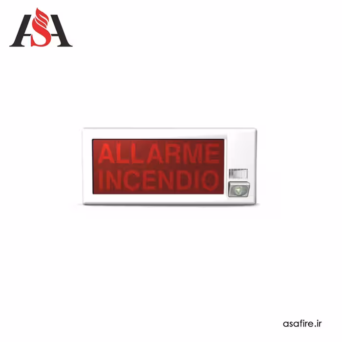 تابلو هشدار شنیداری و دیداری INIM مدل ISS022