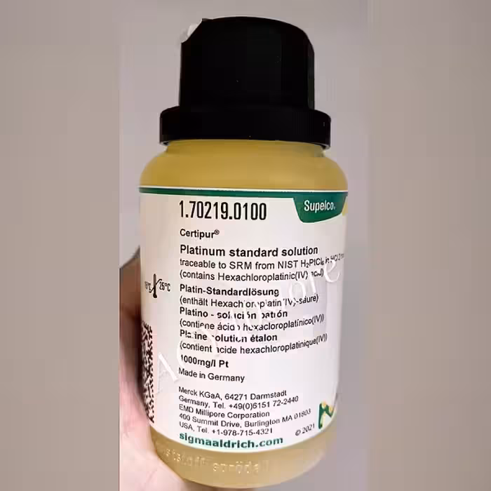 محلول استاندارد پلاتینیوم برند مرک آلمان کد 170219