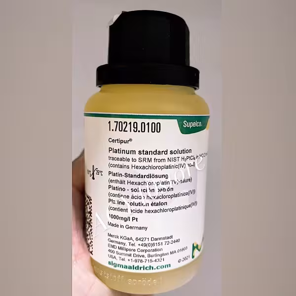 محلول استاندارد پلاتینیوم برند مرک آلمان کد 170219