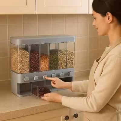 باکس حبوبات 6 خانه مانگو