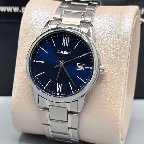 ساعت مچی اورجینال مردانه کاسیو مدل CASIO MTP-V002D-2B3UDF