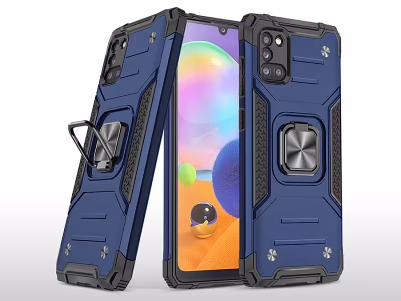 قاب محافظ حلقه دار سامسونگ Samsung Galaxy A31 Finger Ring Case