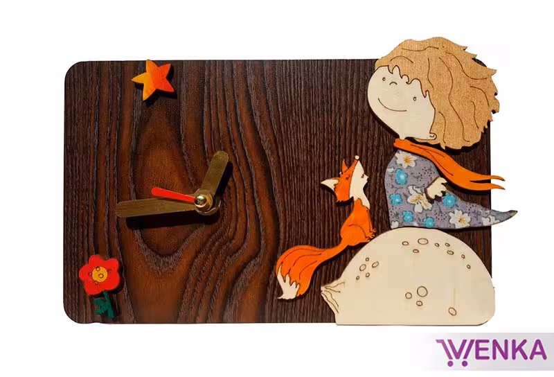 ساعت رومیزی طرح شازده کوچولو