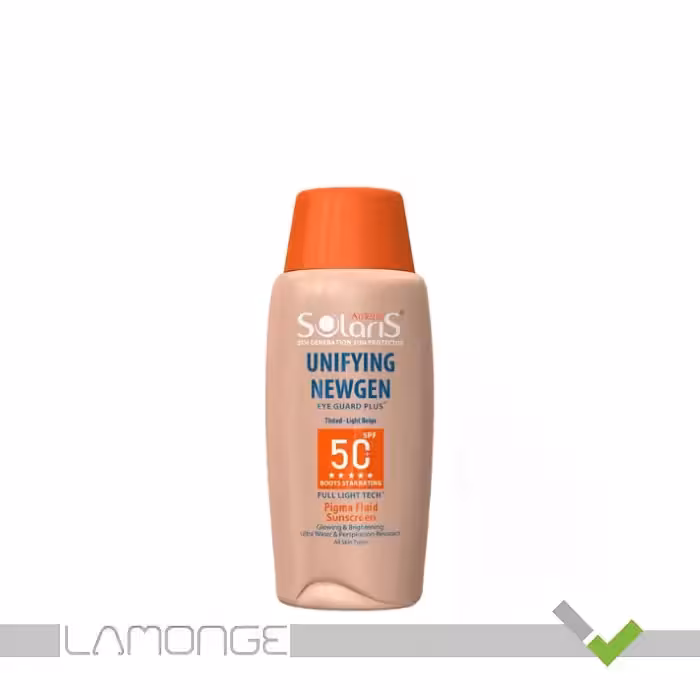 فلوئید ضد آفتاب SPF50 رنگی آردن سولاریس مدل Unifying Newgen حجم 75 میلی لیتر