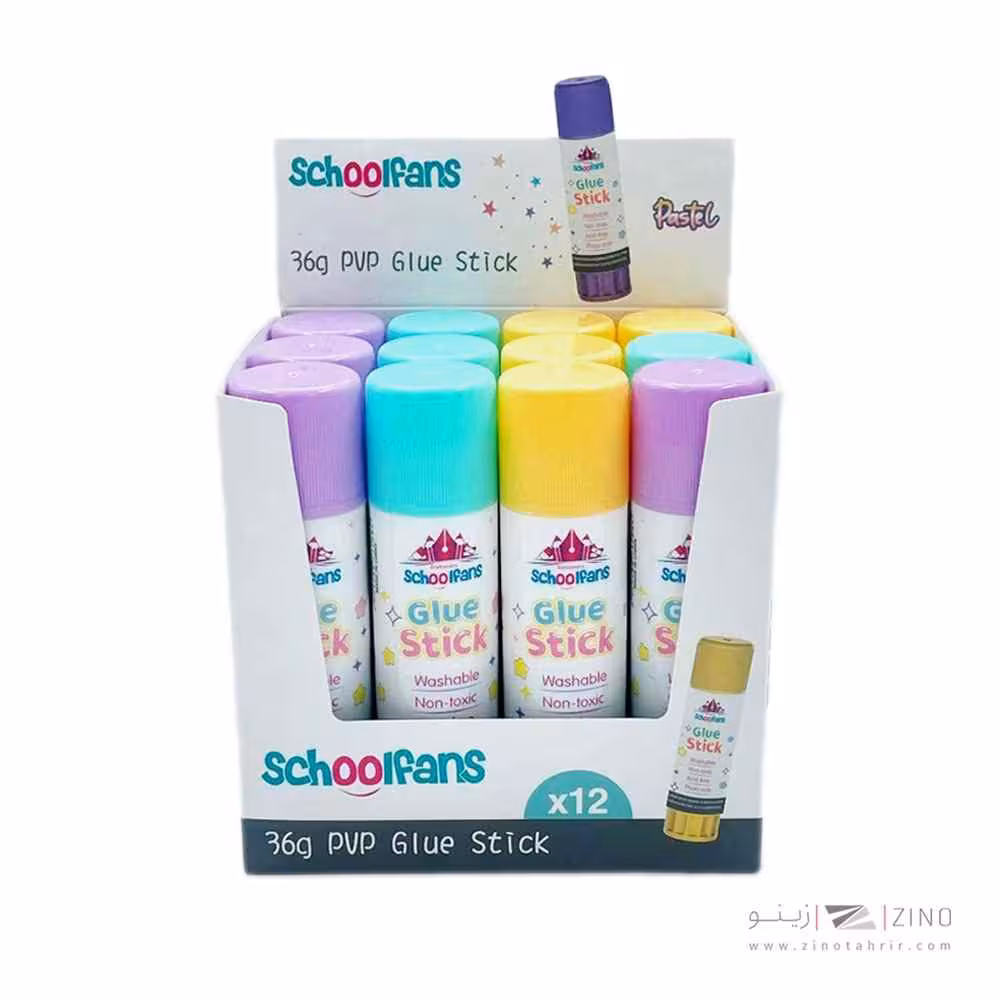 چسب ماتیکی 36گرم اسکول فنز کد92703
