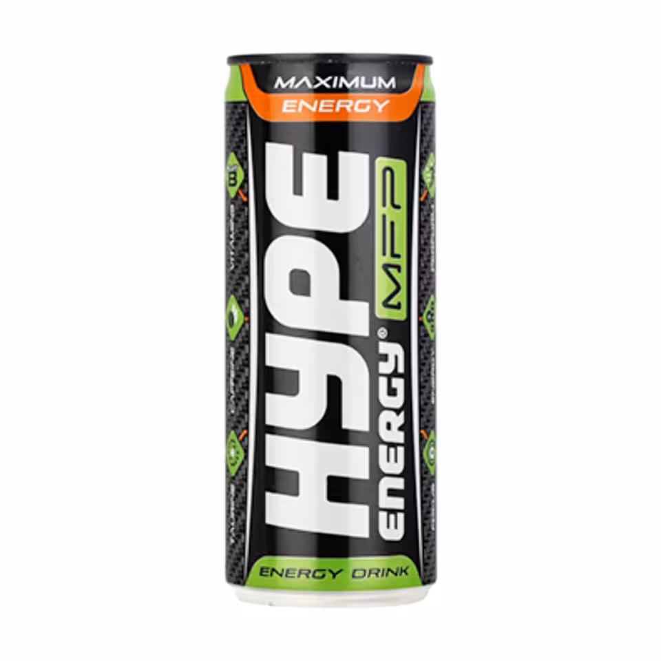 نوشیدنی انرژی زا هایپ مشکی خارجی Hype MFP Energy Drink 250 ml