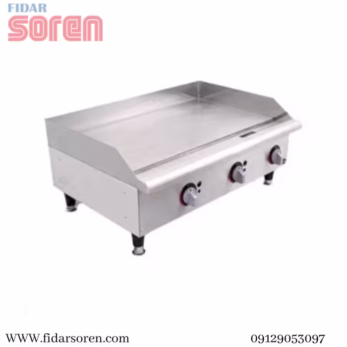 گریل رومیزی تخت روغنی سایز 90