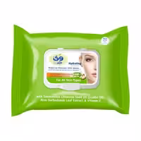 دستمال مرطوب وی کر مدل Aloe Vera -Jojoba بسته 20 عددی
