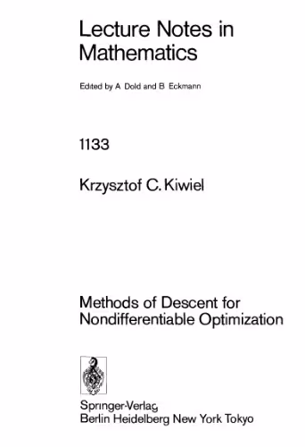 خرید و دانلود نسخه کامل کتاب Methods of Descent for Nondifferentiable Optimization