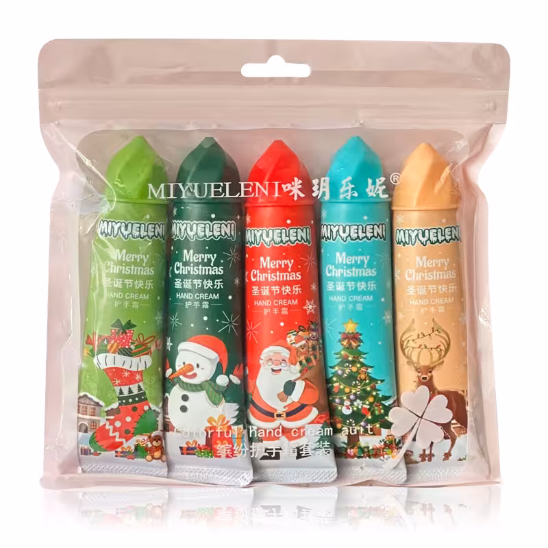 پک 5 عددی کرم دست طرح کریسمس