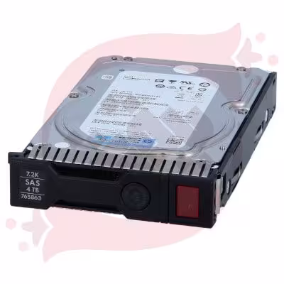 هارد سرور HP 4TB 12G SAS 7.2K LFF SC Midline 512e 765257-B21