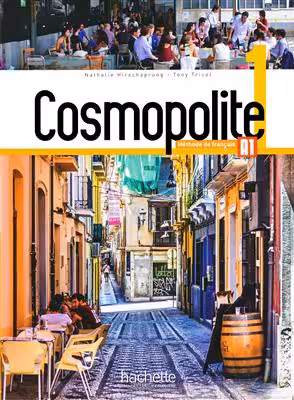 دانلود کتاب Cosmopolite 1 : Livre de l'élève   Cahier   DVD-ROM